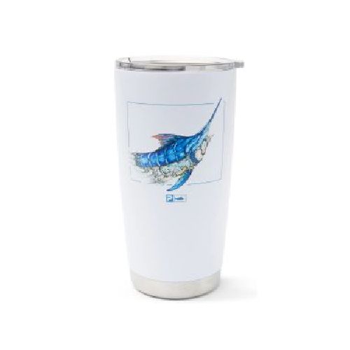 Termo Pelagic 20 oz Goioine Marlin - Color WHT  