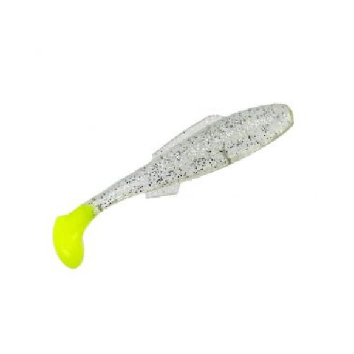 Señuelo H&H QCMR10-27 Queen Cocahoe Minnow - Clear Glitter/Chartreuse  