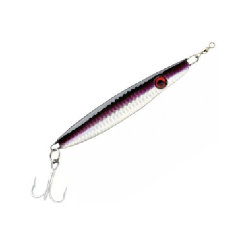 Señuelo P-Line Sassin Jig 6 OZ - Color Silver Purple Black  