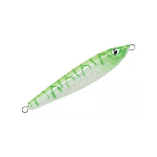 Señuelo P-Line Laser Minnow 2oz - Glow Green Tiger  