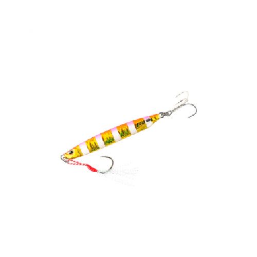 Señuelo Fjord TB101-40-F Aero Jig 8cm/40g  - Zebra Orange - Cebra Naranja  