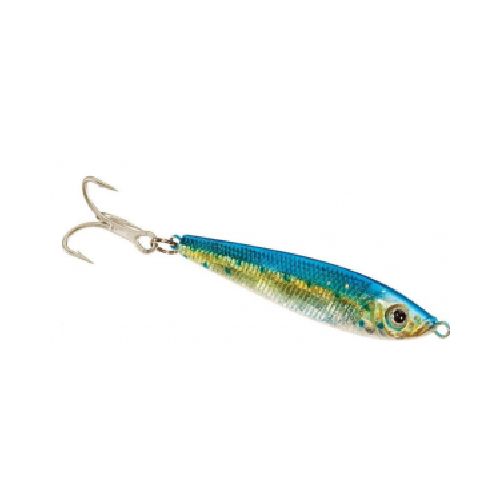 Señuelo Boone Needlefish (Sardina)  Jig 4 oz - Color Azul Mackerel  