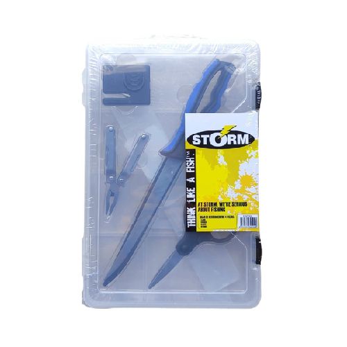 Kit De Pesca Storm Caja De Herramientas 4 Piezas  