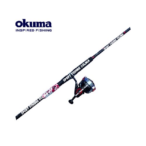 Combo Okuma Fin Chaser "X" 7 Pies Rojo M  