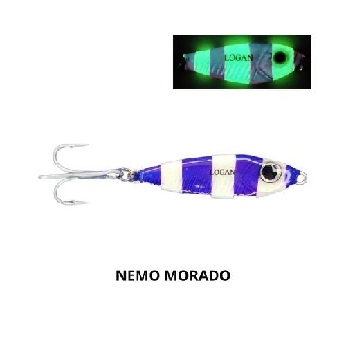 Señuelo Logan Jig Nemo Glow 1.5 Onzas  