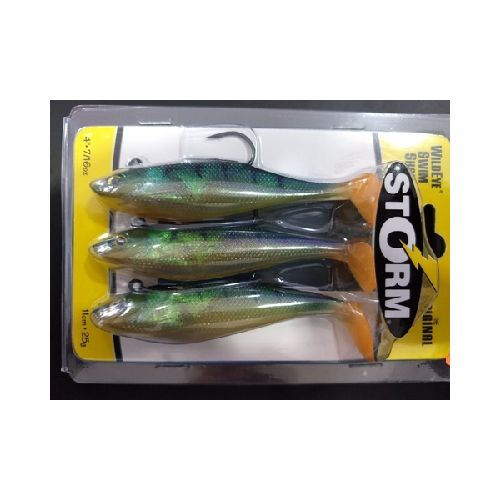 Señuelo Goma Storm Wildeye Swim Shad 4"  