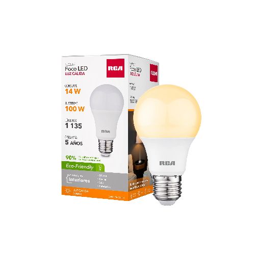 Foco LED Luz Cálida 14W RC-F14I100-C  