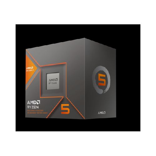 Procesador AMD Ryzen 5 Ryzen 5 8600G con AMD Radeon Graphics, Socket AM5, 5GHz, 6 Núcleos, 16MB Caché - Incluye Disipador  