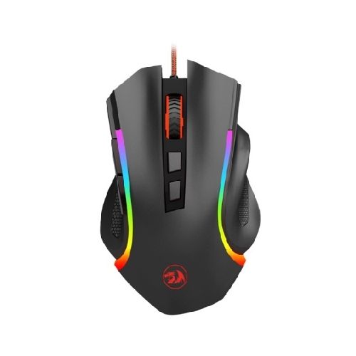 Mouse Gamer Ergonómico Redragon Óptico Griffin M607 RGB, Alámbrico, USB-A, 7200DPI, Negro  