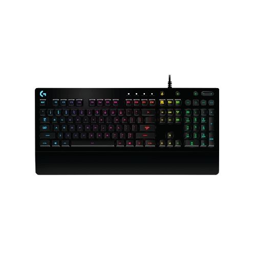 Teclado Gamer Logitech G213 Prodigy LED RGB, Alámbrico, Negro  