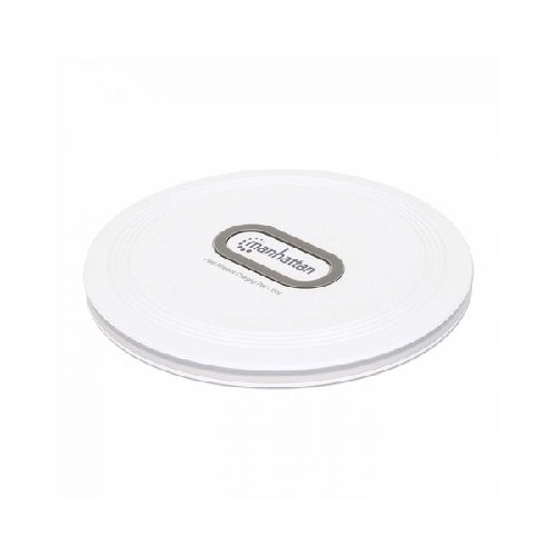 Manhattan Cargador Inalámbrico 406024, 15W, 1x USB-C, Blanco  