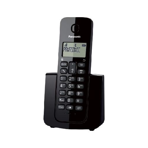 Panasonic Teléfono Inalámbrico DECT KX-TGB110, 1 Auricular, Negro  