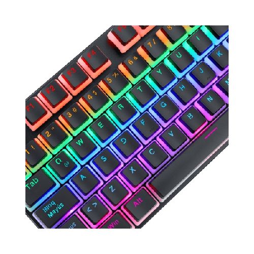 Set de Keycaps Para Teclado Mecanico Redragon Scarab A130 / 105 Teclas / Color Negro  