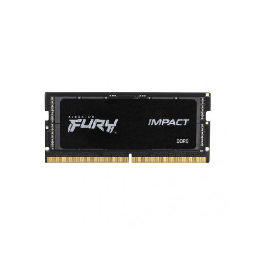 Memoria RAM Kingston Fury Impact DDR5, 4800MHz, 16GB (1 x 16GB), Non-ECC, CL38, SO-DIMM  