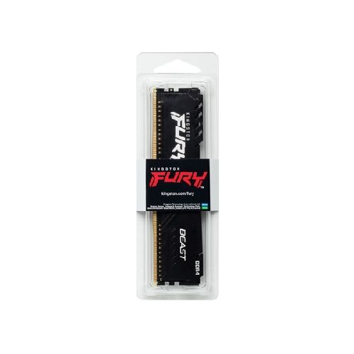 Memoria RAM Kingston FURY Beast Black DDR4, 3200MHz, 8GB, Non-ECC, CL16, XMP  