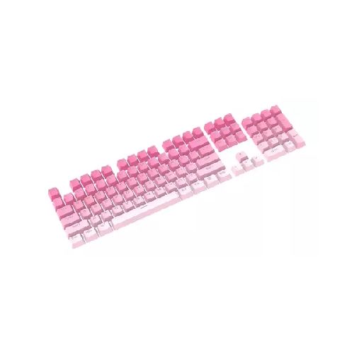 Keycaps para teclado Redragon A133 / Blanco con Rosa  