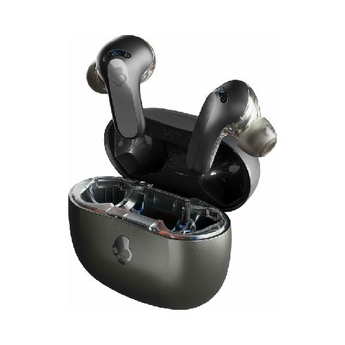 Skullcandy Rail ANC Auriculares In-Ear Inalámbricos con Cancelación de Ruido Negro  