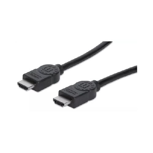 Manhattan Cable HDMI de Alta Velocidad, HDMI Macho - HDMI Macho, 1080p, 3D, 10 Metros, Negro  