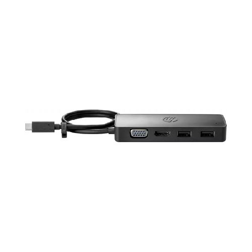 HP Hub USB 3.0 1x HDMI, 1x VGA, 2x USB, Negro  