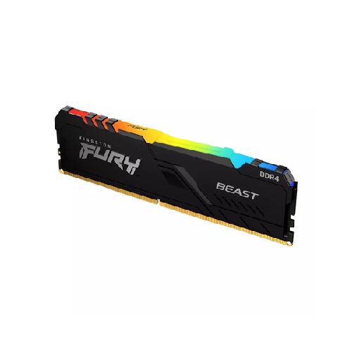 Memoria RAM Kingston FURY Beast RGB DDR4, 2666MHz, 16GB, Non-ECC, CL16, XMP  