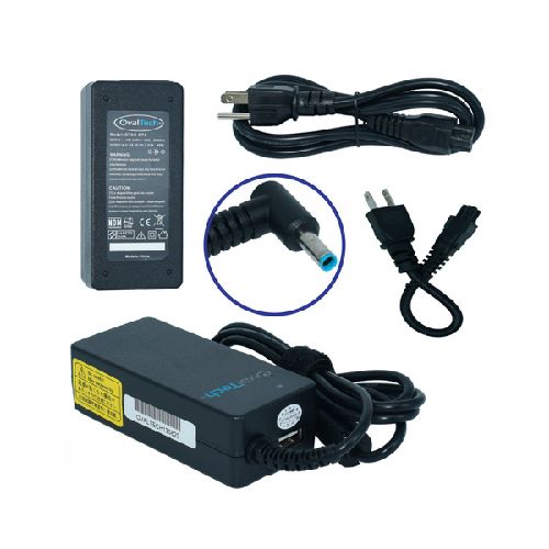 Cargador para Computadora OvalTech 65W 19.5V/3.33A Punta Azul  