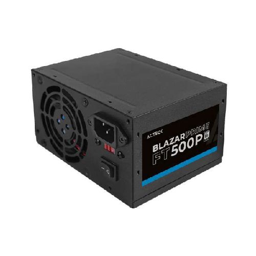 Fuente de Poder Acteck AC-938143 20+4 pin ATX, 80mm, 500W, Negro  