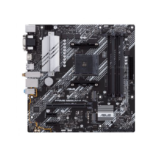 Tarjeta Madre ASUS Micro ATX PRIME B550M-A AC, S-AM4, AMD B550, HDMI, 128GB DRR4, para AMD  