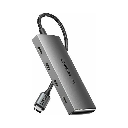 UGREEN Hub USB C de 10 Gbps, adaptador USB 3.2 de 4 puertos con 4 puertos USB-C 3.2  