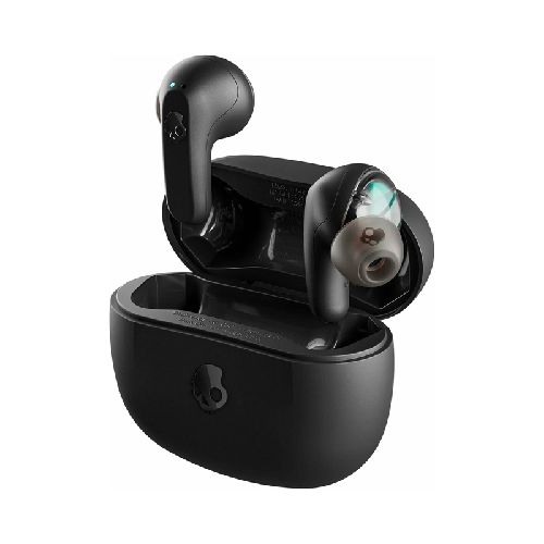 Skullcandy Rail Auriculares In-Ear Inalámbricos, Negros  