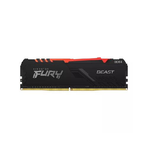 Memoria RAM Kingston FURY Beast RGB DDR4, 3600MHz, 8GB, Non-ECC, CL17, XMP  