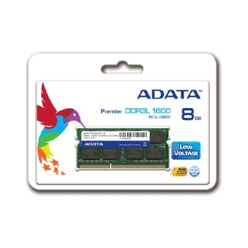 Memoria RAM Adata DDR3L Premier, 1600MHz, 8GB, CL11, SO-DIMM, 1.35v  