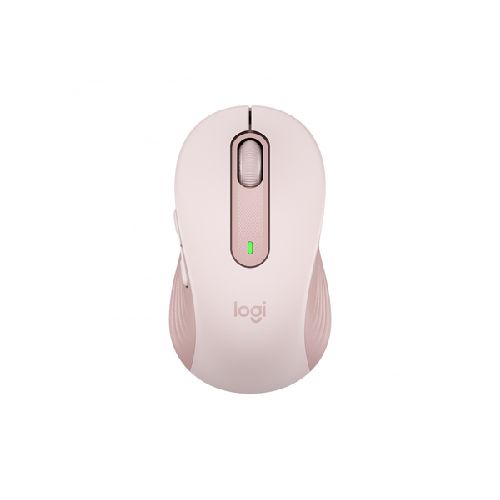 Mouse Logitech Óptico M650, Inalámbrico, Bluetooth, 2000 DPI, Rosa  