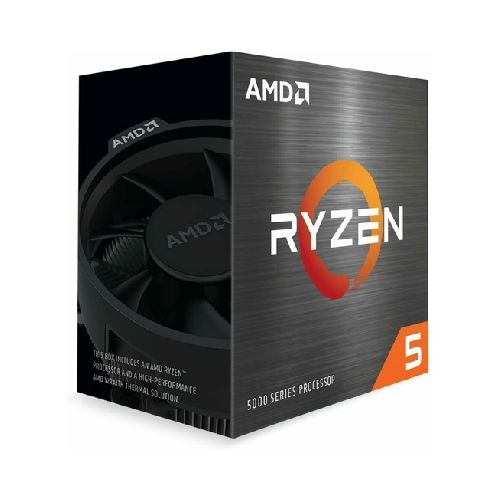 Procesador AMD Ryzen 5 5500, S-AM4, 3.60GHz, Six-Core, 16MB L3 Caché - incluye Disipador Wraith Stealth - Sin Gráficos  