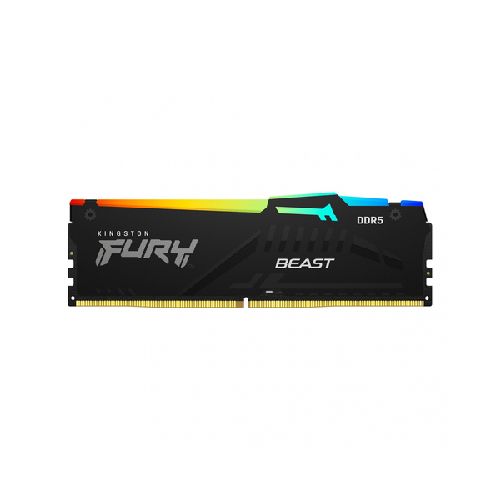 Memoria RAM Kingston FURY Beast RGB DDR5, 5600MHz, 16GB, CL36, XMP/EXPO  