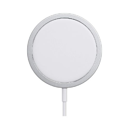 Apple Cargador Inalámbrico MagSafe, Plata/Blanco  