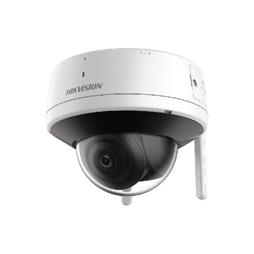 Camara Domo IP 2 Megapixeles, Lente 2.8 mm, 30 mts IR, IP66, Wi-Fi, WDR 120 dB, H.265+, Micrófono y Bocina Interconstruido, Modelo: DS-2CV2121G2-IDW(E)  