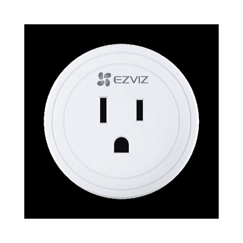 Enchufe Inteligente Ezviz, Wi-Fi, Control a través de la Aplicación Móvil, Conecte los Dispositivos del Hogar,Soporta Asistente de Voz de Google y Alexa, Modelo: T30  