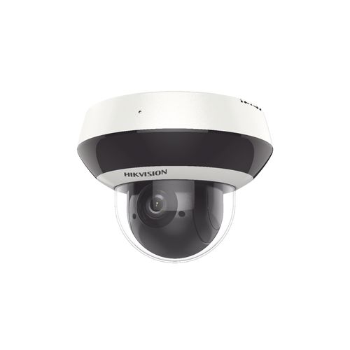 Mini Domo Hikvision PTZ IP 2 Megapixeles, 4X Zoom, H.265+, 20 mts IR EXIR, PoE, IK10, IP66, Micrófono Integrado, PoE, microSD, Modelo: DS-2DE2A204IW-DE3(C0)(S6)(C)  