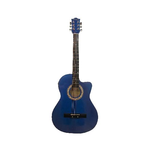 GUITARRA ELECTROACUSTICA COLOR AZUL MOD.CG-851-EQ-BL  