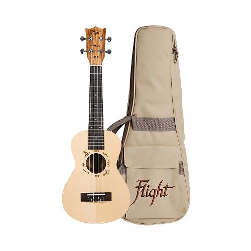 UKELELE FLIGHT CONCIERTO DUC525 SP/ZEB - Gonher Music Center  