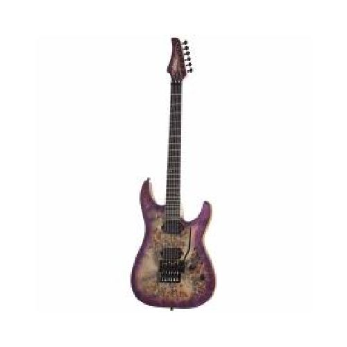 Guitarra C-6 Fr Pro - Aurora Burst  Schecter