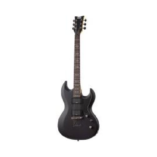 Guitarra Demon S-Ii - Negro Satinado  Schecter