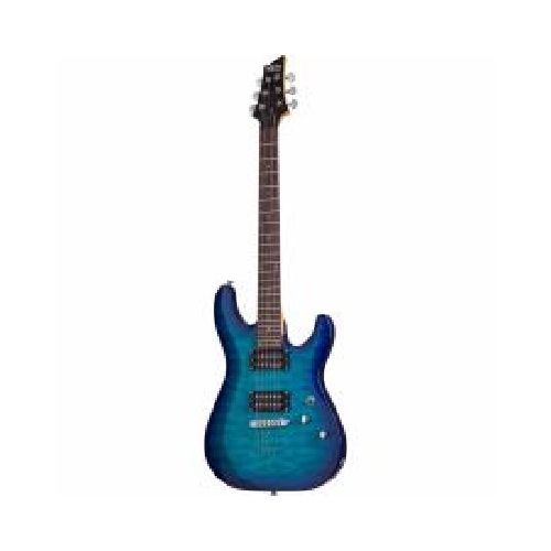 Guitarra C-6 Plus - Azul Oceano Sombreado  Schecter