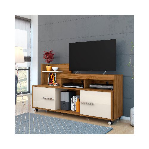 Mesa de TV tipo centro de entretenimiento Gaspar 140 cm (42