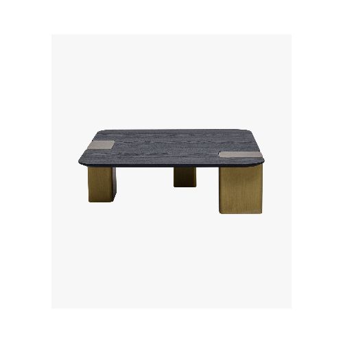 Mesa de Centro Crosby de madera color gris  