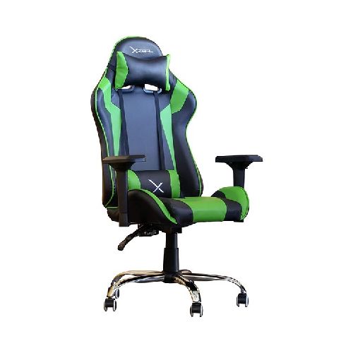 Silla Gamer XZEAL verde Reclinable Ergonomica - Grupo Microtec