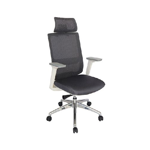 Silla Ejecutiva Soho OHE-95 Estructura blanco - Grupo Microtec