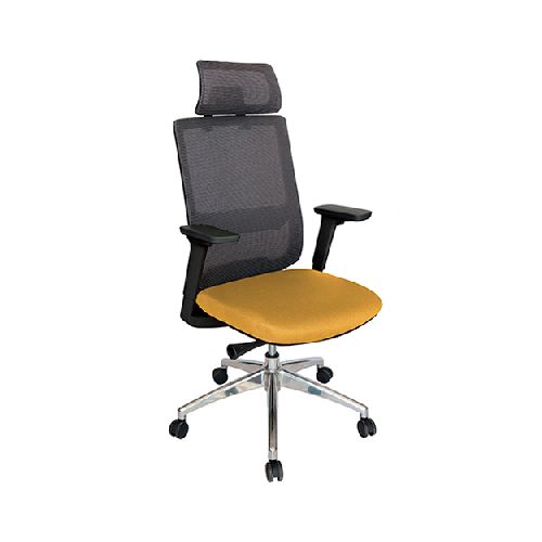 Silla Ejecutiva Soho OHE-95 Estructura negro - Grupo Microtec