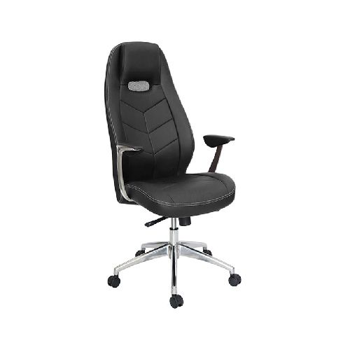 Silla Ejecutiva Alufsen OHE-405 Negro - Grupo Microtec