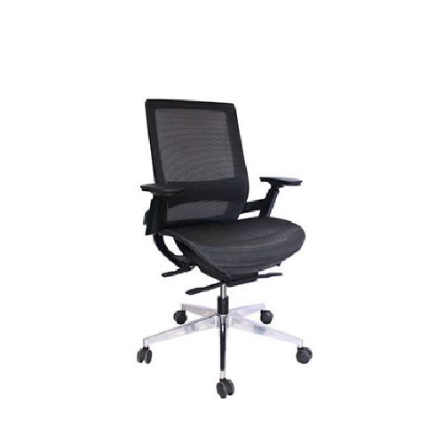 Silla Ejecutiva Draco OHE-603 negro - Grupo Microtec